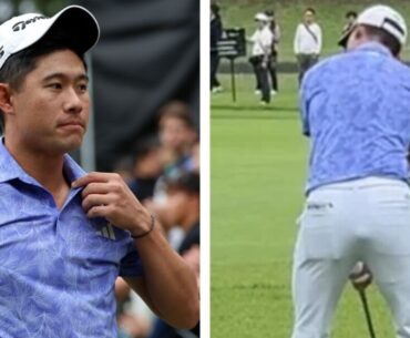 Collin Morikawa sparks discussion after 'butt plug' seen in trousers | Golf | Sport