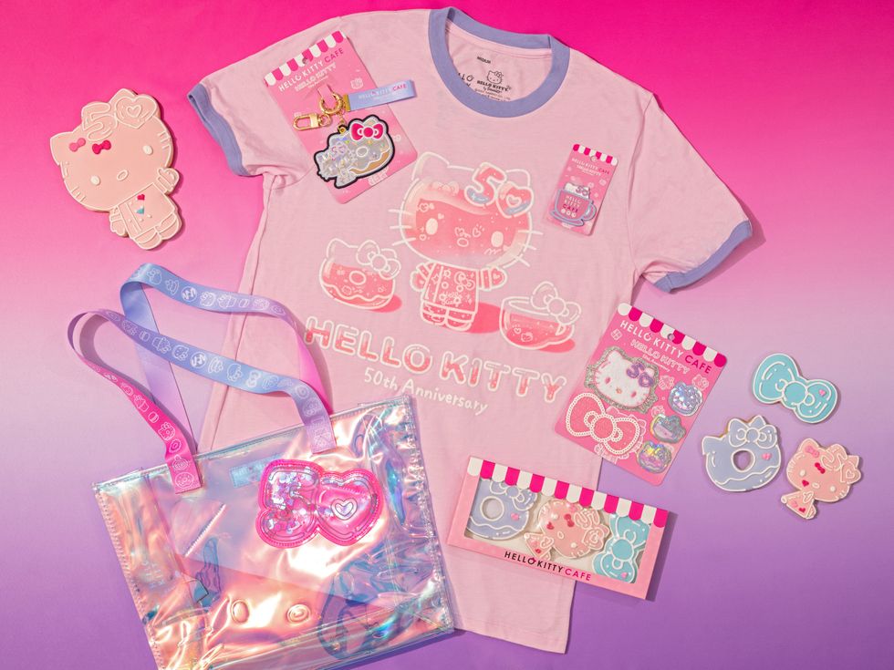 Hello Kitty 50th anniversary merch