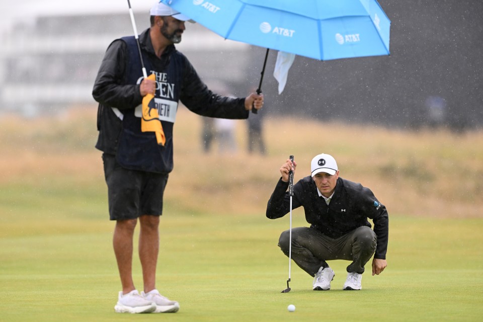 Spieth's caddie has shared his biggest regret