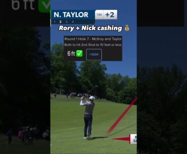 BIG bets being cashed by team Rory/Nick 💵