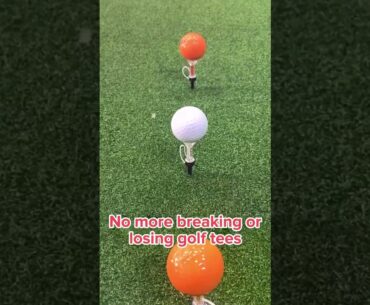 5Pcs Golf Tee with Magnetic Plastic 360 degree Bounce #fairway #golfswing #golf #golfaddict