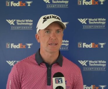 Martin Laird Thursday Flash Interview 2024 World Wide Technology Championship © PGA Tour