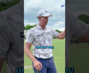 How #henrikstenson tackles windy conditions💨 #golf #golfswing #golfer