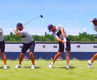 ザンダー・シャウフェレ Xander Schauffele プロゴルファー DRIVER SHOT SLOW MOTION !!!