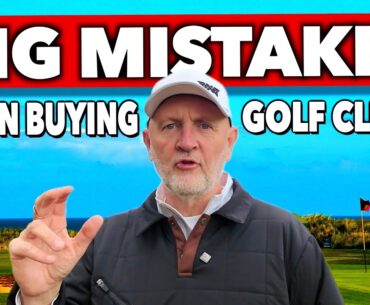 10 biggest mistakes when buying golf clubs