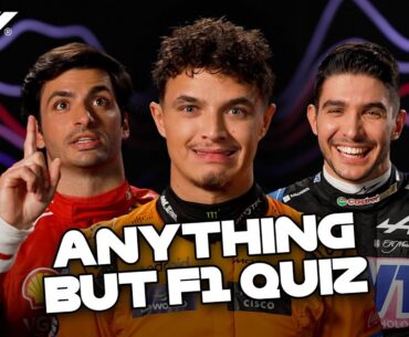 'I'm Gonna Be Much Better At This Than The F1 Stuff!' 😅 | The Anything But F1 Quiz! | Episode One