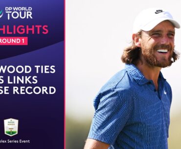 Round 1 Highlights | Hole-in-one and Fleetwood record | 2024 Abu Dhabi HSBC Championship