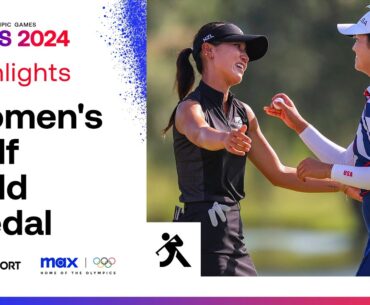 Lydia Ko Secures Gold in the Women's Golf | #paris2024