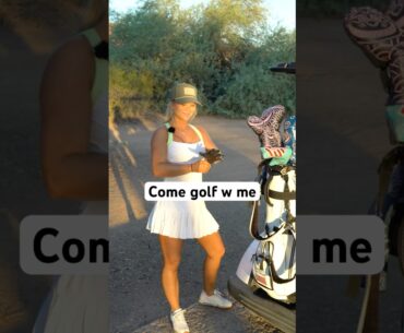 Sorry in advance for my sniffles #golf
