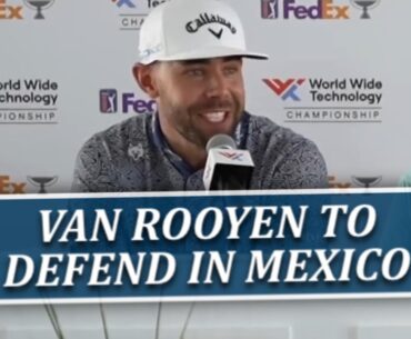 Erik Van Rooyen In Mexico To Defend World Wide Technology Championship