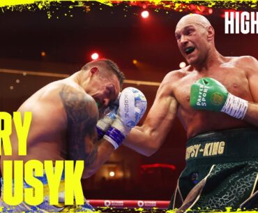 Tyson Fury vs Oleksandr Usyk | Ring of fire| Boxen | DAZN Highlights