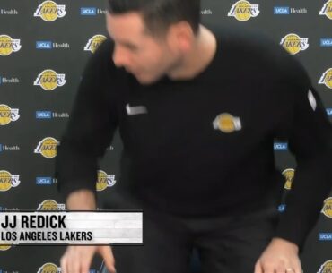 JJ Redick STORMS OUT of postgame interview after Lakers loss vs Grizzlies