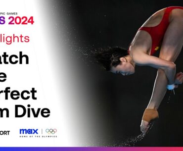 PERFECT TENS! Amazing start to 10m Diving for China 👏 | #Paris2024 #Olympics