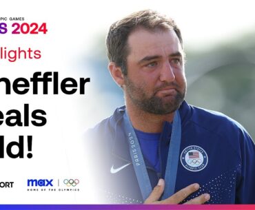 Golf: Team GB's Tommy Fleetwood pipped to Olympic gold by Scottie Scheffler ⛳ | #Paris2024 #Olympics