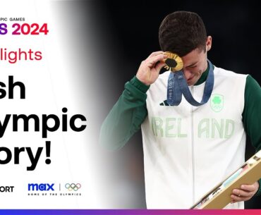 Rhys McClenaghan wins Olympic gold for Ireland in pommel horse final 🥇 | #Paris2024 #Olympics
