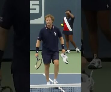 Will Ferrell PLAYING tennis 😂