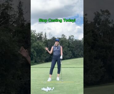 Stop Blaming Your Left Arm! #golf #tips #golfinstruction #golfgirl