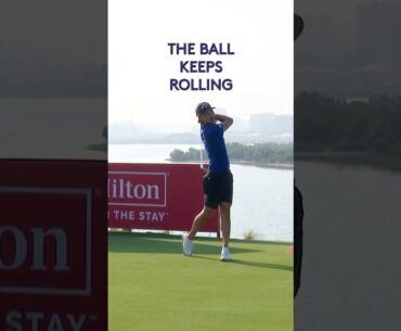 Min Woo Lee’s 336 YARD IRON! 💪