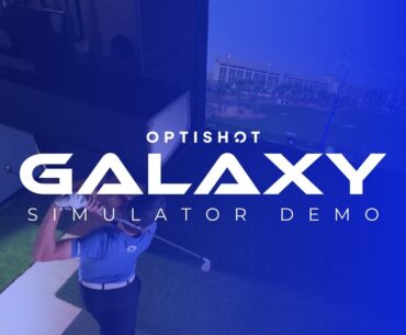 Optishot Golf's Galaxy Demo