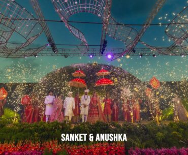 ANUSHKA & SANKET | Wedding Highlight | Oxford Golf Resort | Pune