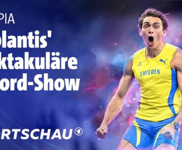 Leichtathletik: Armand Duplantis begeistert beim Stabhochsprung-Finale | Olympia 2024 | Sportschau