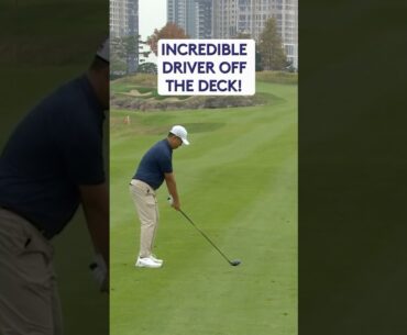 BEST EVER driver off the deck? 🤩