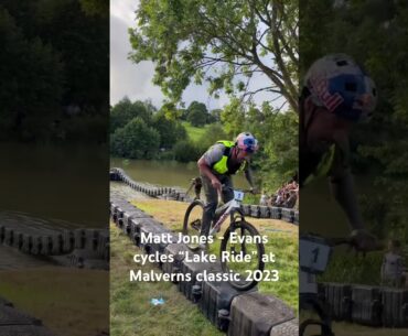 Matt Jones taking part in the Evan’s cycles lake ride at the Malvern’s classic 2023