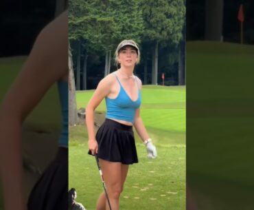 Hot golf girl #shorts