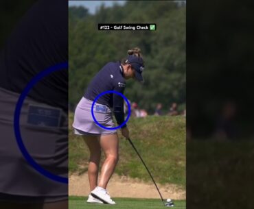 Right Elbow Movement (Golf Swing Slow Motion Iron) #golf