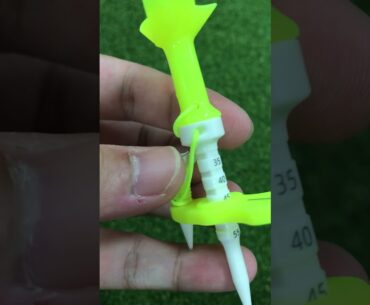 The new golf tee is very nice.  #golfaccessories #golftee
