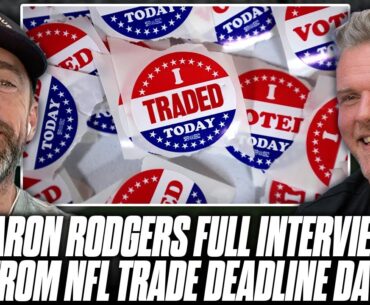 Aaron Rodgers Joins The Pat McAfee Show On November 5th, Trade Deadline Day...