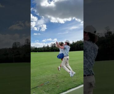 How many tries was this??🏒⛳️