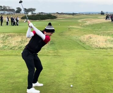 Adrien Saddier Golf Swing Slow Motion Tee Shot