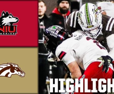 Northern Illinois Huskies vs. Western Michigan Broncos | Full Game Highlights | ESPN CFB