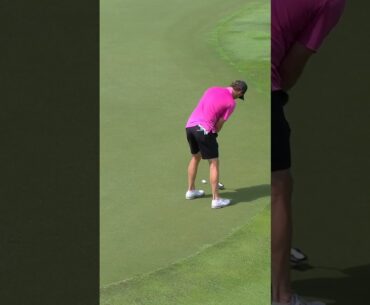 Laser focused on the greens ⛳️