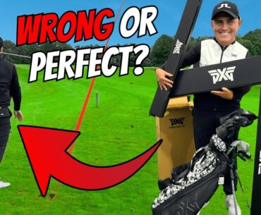 CRAZY RESULTS With His NEW FITTED GOLF CLUBS!