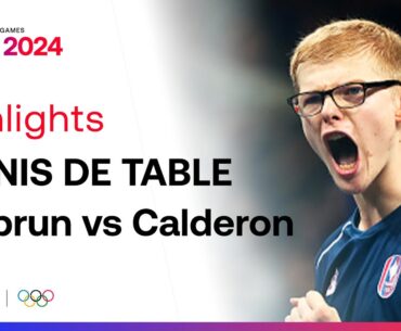 JO PARIS 2024 : Le bronze pour Félix Lebrun : les temps forts d'un match historique