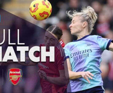 Full Match: Manchester United v Arsenal | Barclays WSL 2024-25