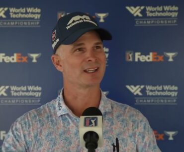Kevin Streelman Thursday Flash Interview 2024 World Wide Technology Championship © PGA Tour