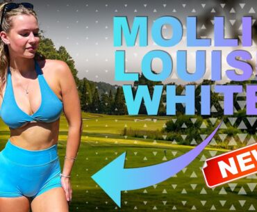MOLLIE LOUISE WHITE Reveals Her Slow Motion Golf Swing SECRETS