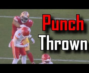 Trent Williams EJECTED for punching Bryan Cook | San Francisco 49ers Vs Kansas City Chiefs
