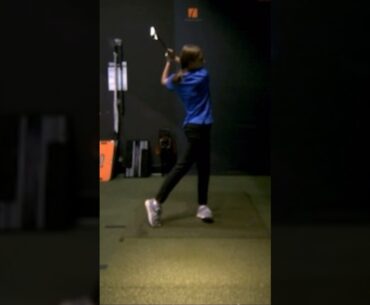 My first golf galaxy lesson 💪😤 #fypシ゚viral #golf #golfgalaxy #golfswing