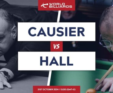 Dave Causier v Rob Hall | Final | 2024 World Billiards Championship