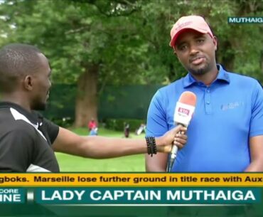Final day of the Muthaiga Lady Captain prize, more than 150 golfers taking part in the competition