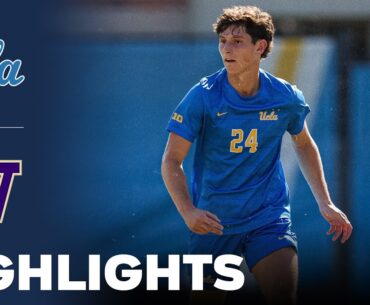 UCLA vs Washington | NCAA College Soccer | Highlights - November 03, 2024