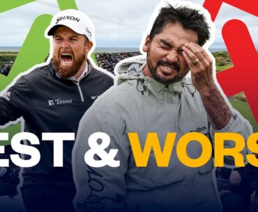 BEST & WORST Golf Shots at The Open | Postage Stamp 2024