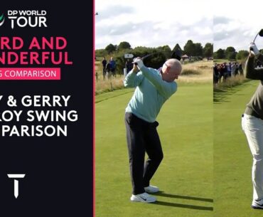 Rory McIlroy and his Dad's Swing Comparison