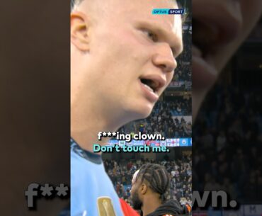 😳 Erling Haaland told Mikel Arteta to 'stay humble' and that started it #PremierLeague