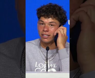 “I’m at a press conference, Dad” 😂