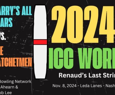 2024 ICC Harry's All Stars vs. Hatchetmen Steve Renaud Sr's last String